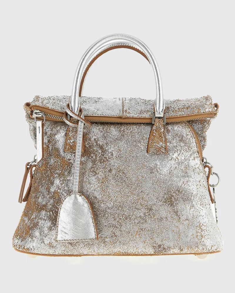 Maison Margiela Schultertasche damen Silber