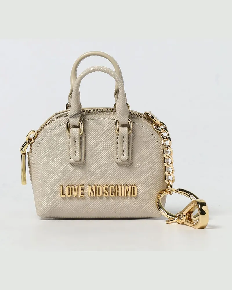 Moschino Schlsselanhnger damen Ivory