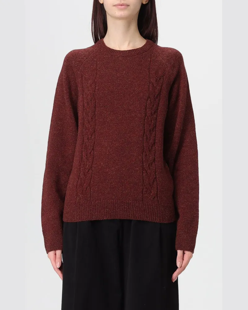 A.P.C. Pullover damen Burgunderrot