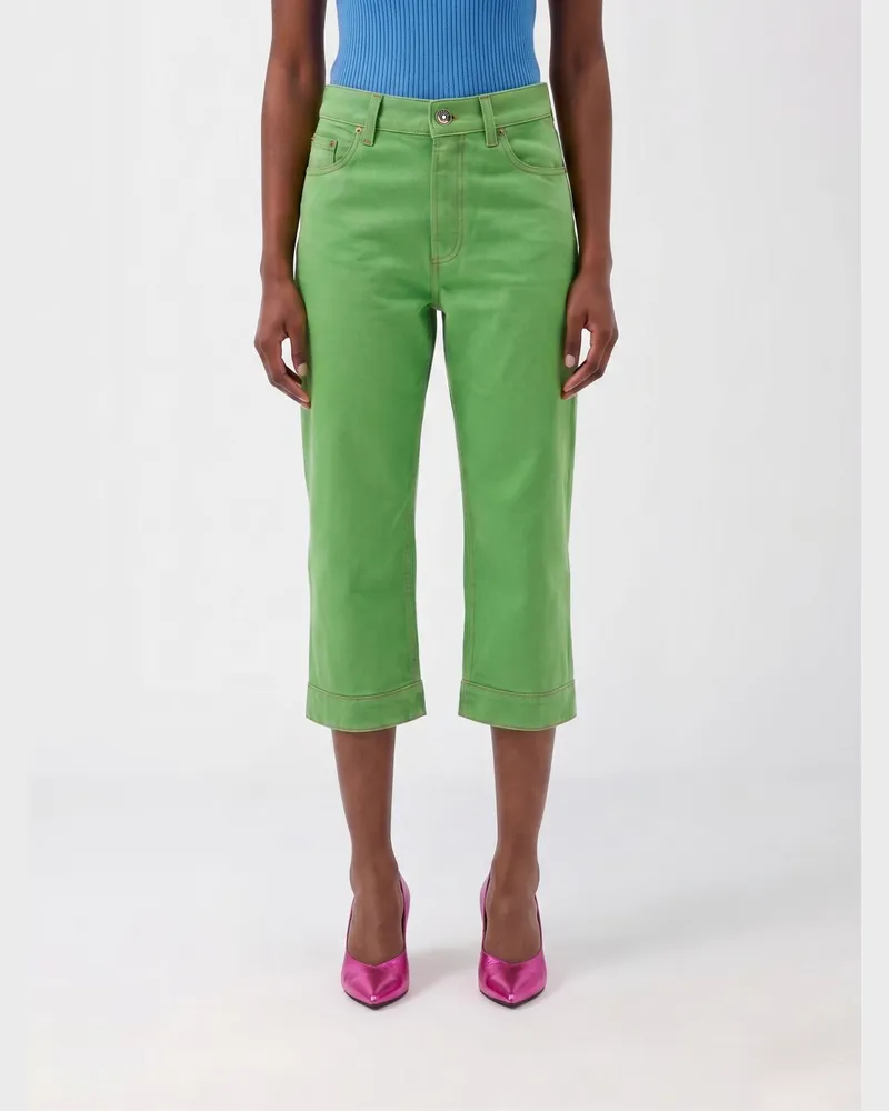 Versace Hose damen Grün