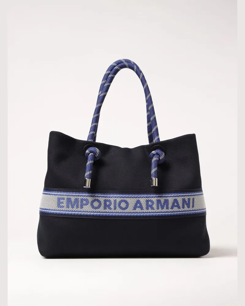 Emporio Armani Schultertasche damen Blau