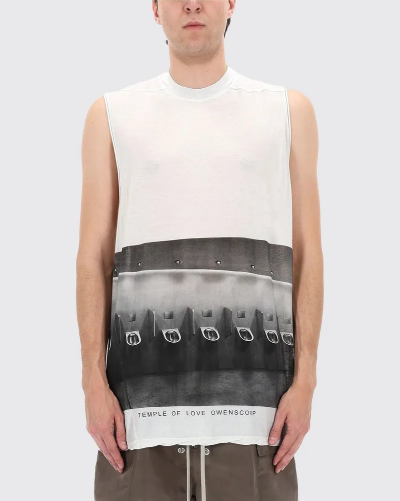 Rick Owens Tank top herren Weiß