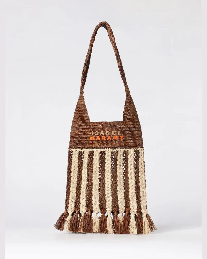 Isabel Marant Schultertasche damen Natural