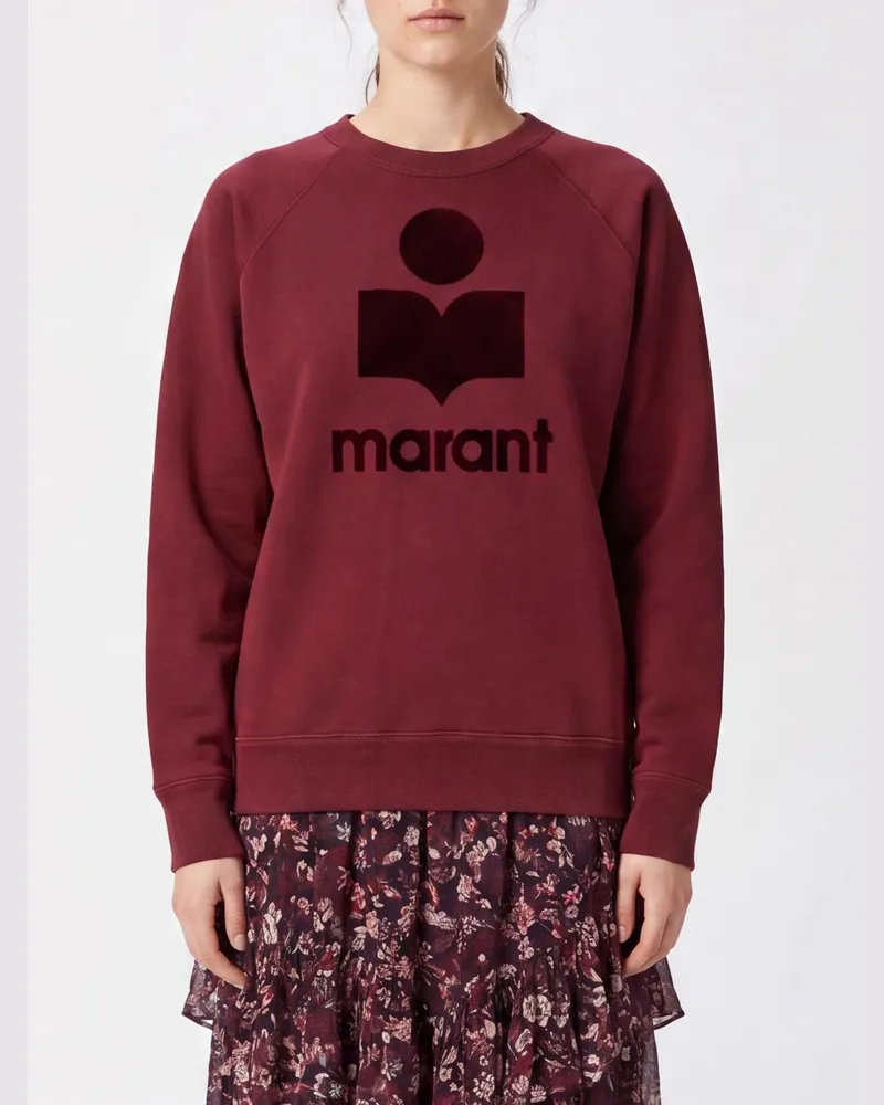 Étoile Isabel Marant Sweatshirt damen Burgunderrot