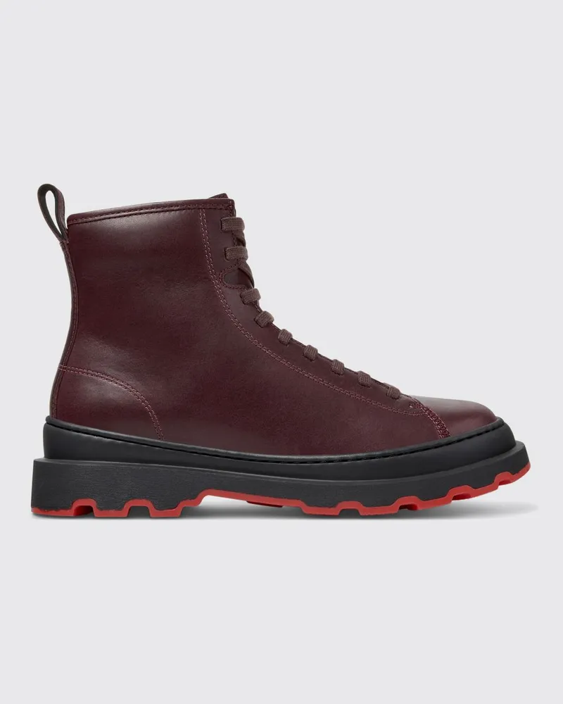 Camper Schuhe damen Burgunderrot