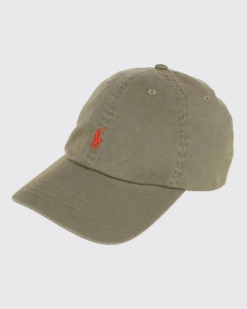 Ralph Lauren Baseballcap aus Baumwolle für Jungen mit gesticktem Logo Grün