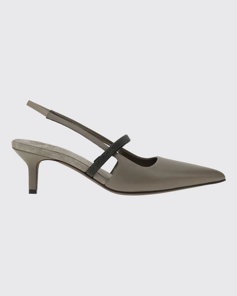 Brunello Cucinelli Ballerinas damen Grau