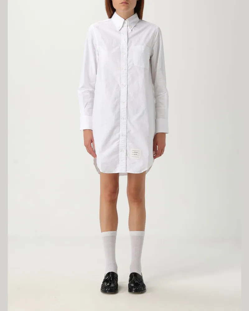 Thom Browne Kleider damen Weiß
