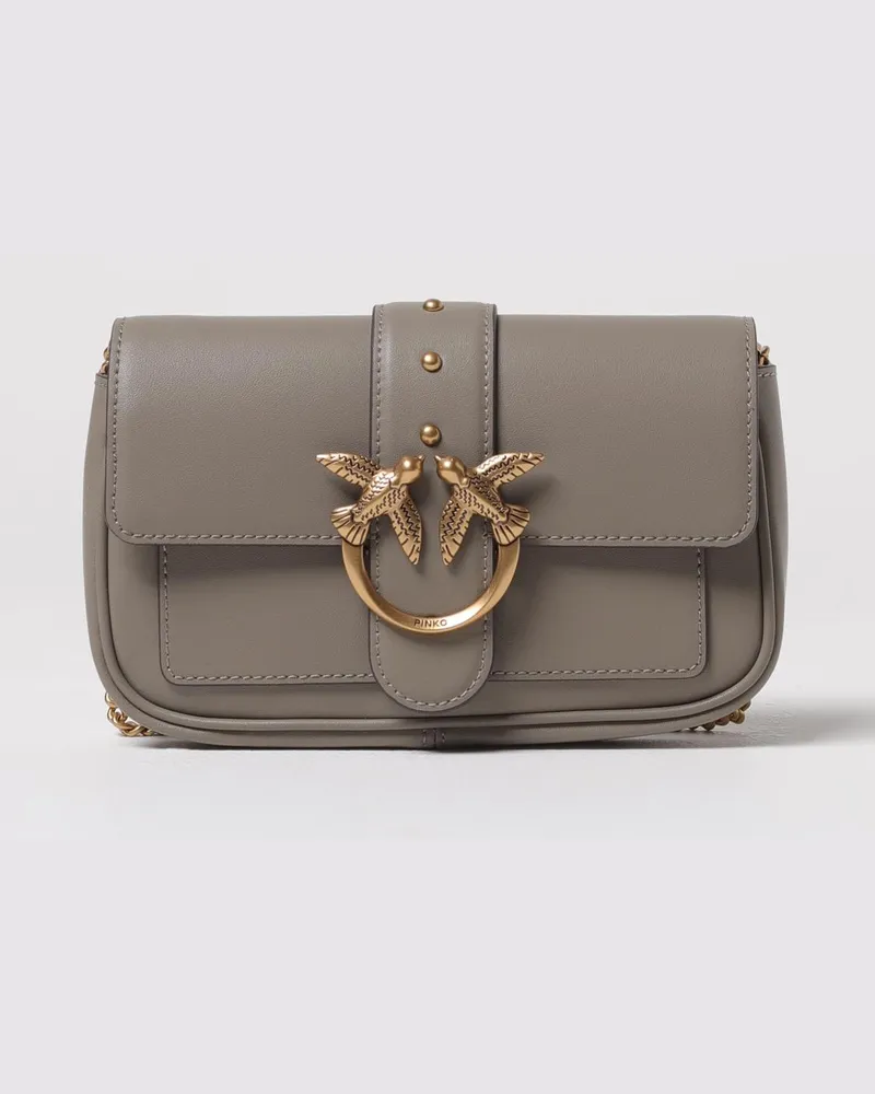 Pinko Schultertasche damen Leder