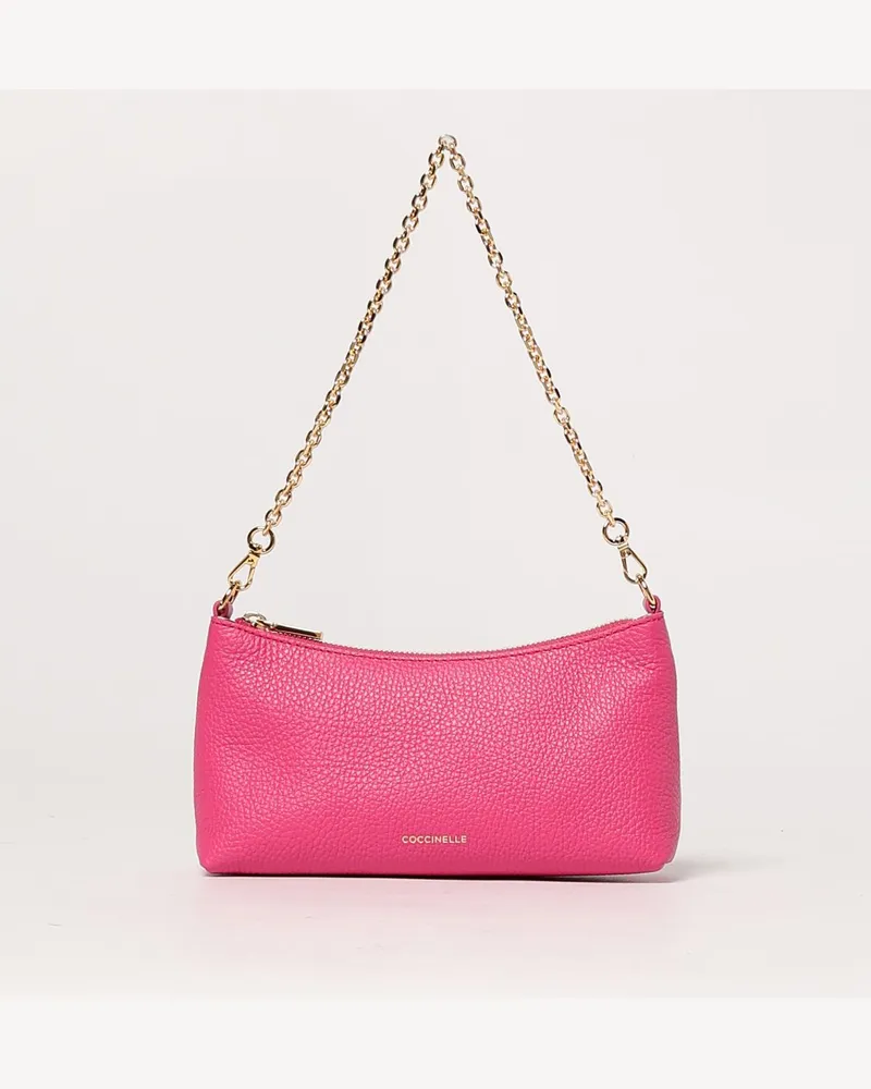 Coccinelle Schultertasche damen Fuchsia