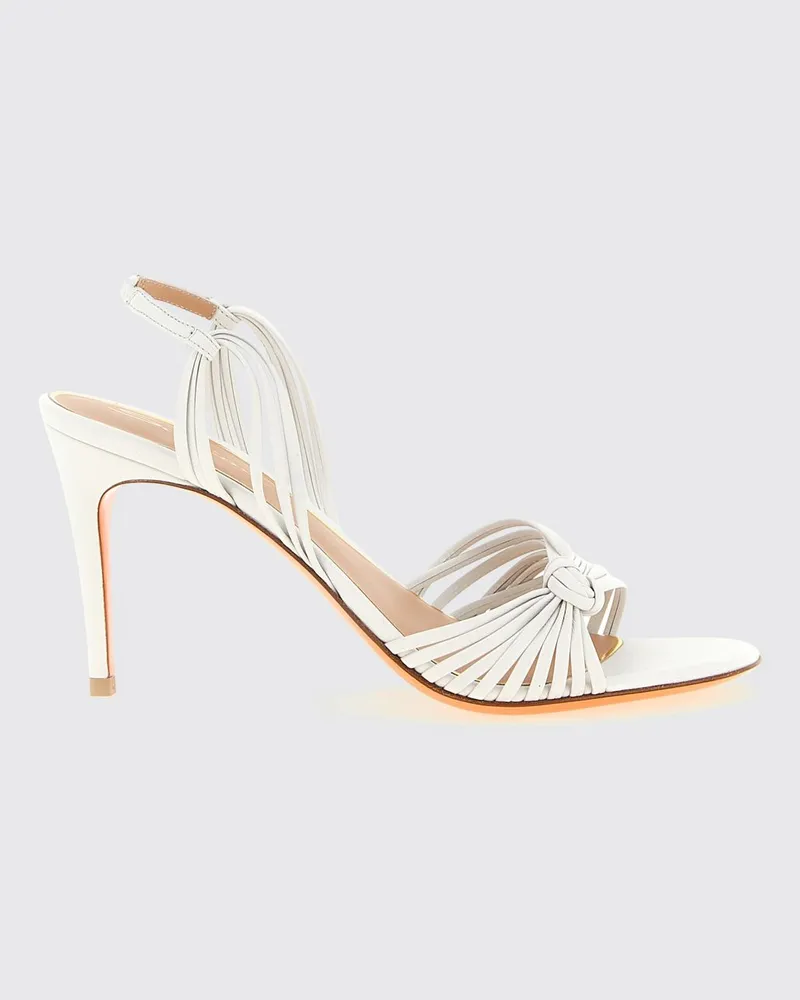 Santoni Sandalen mit absatz damen Weiß