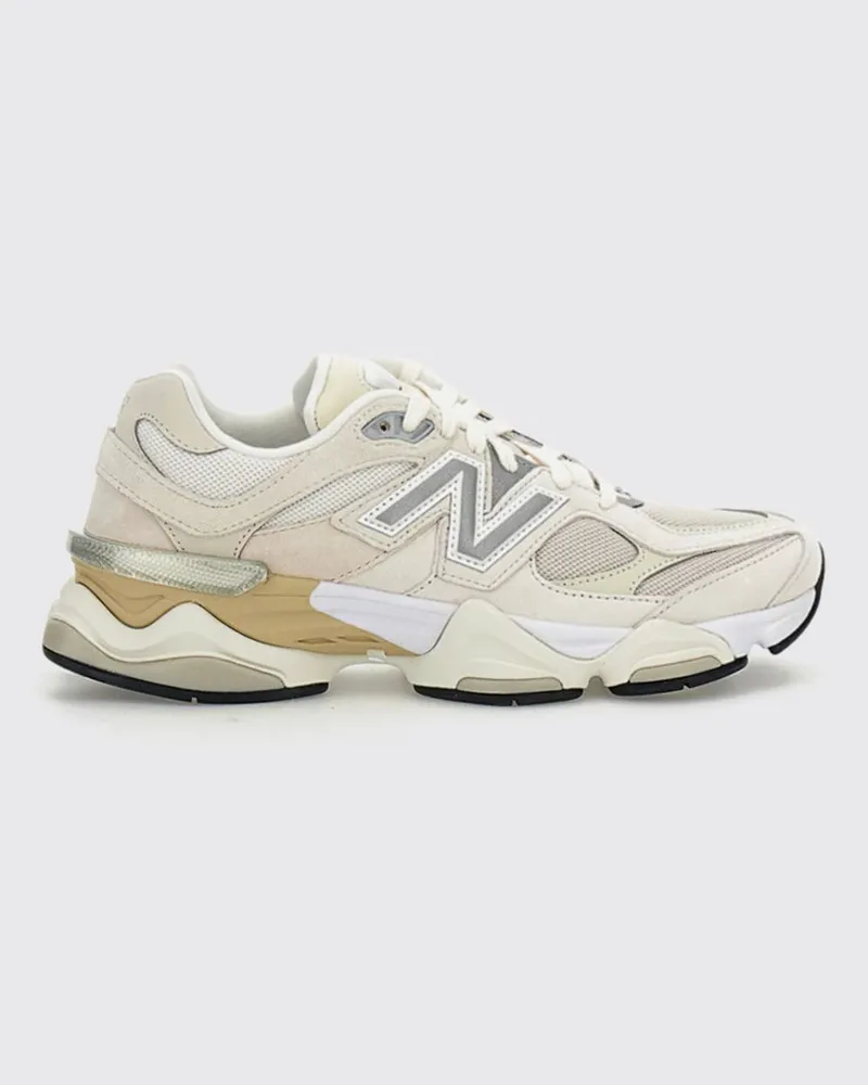 New Balance 9060 Sneakers aus Wildleder und Mesh mit ABZORB-SBS-Mittelsohle Ivory