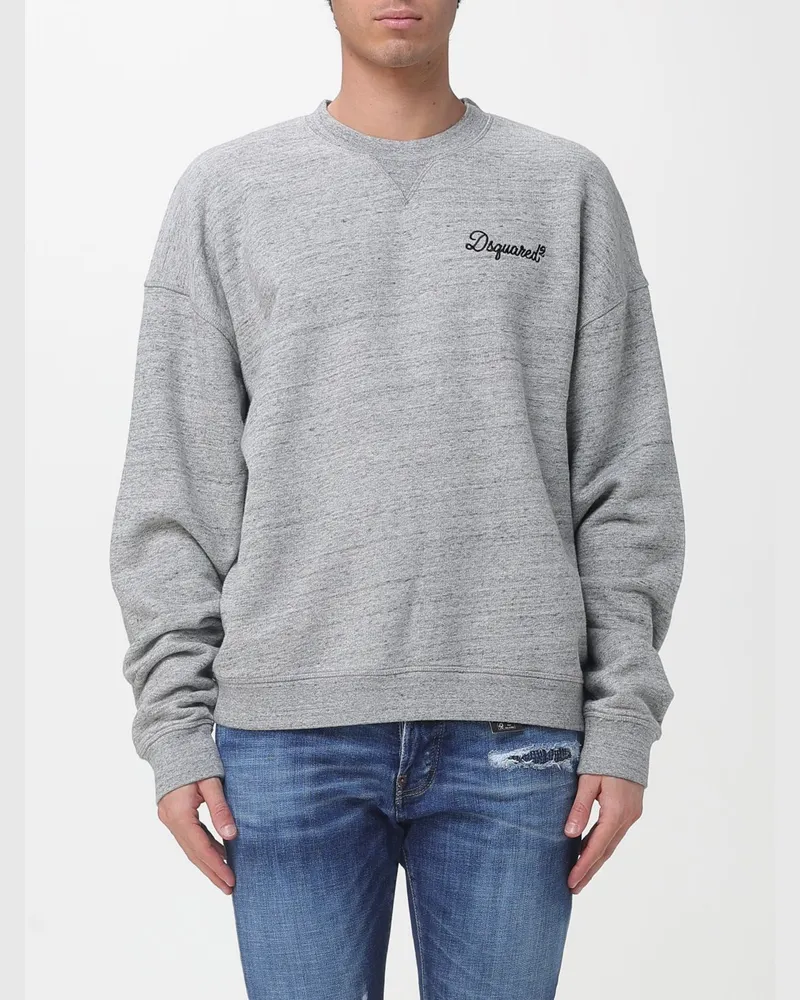 Dsquared2 Sweatshirt herren Grau