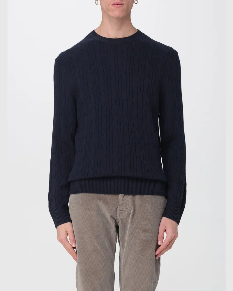 HUGO BOSS Pullover herren Blau