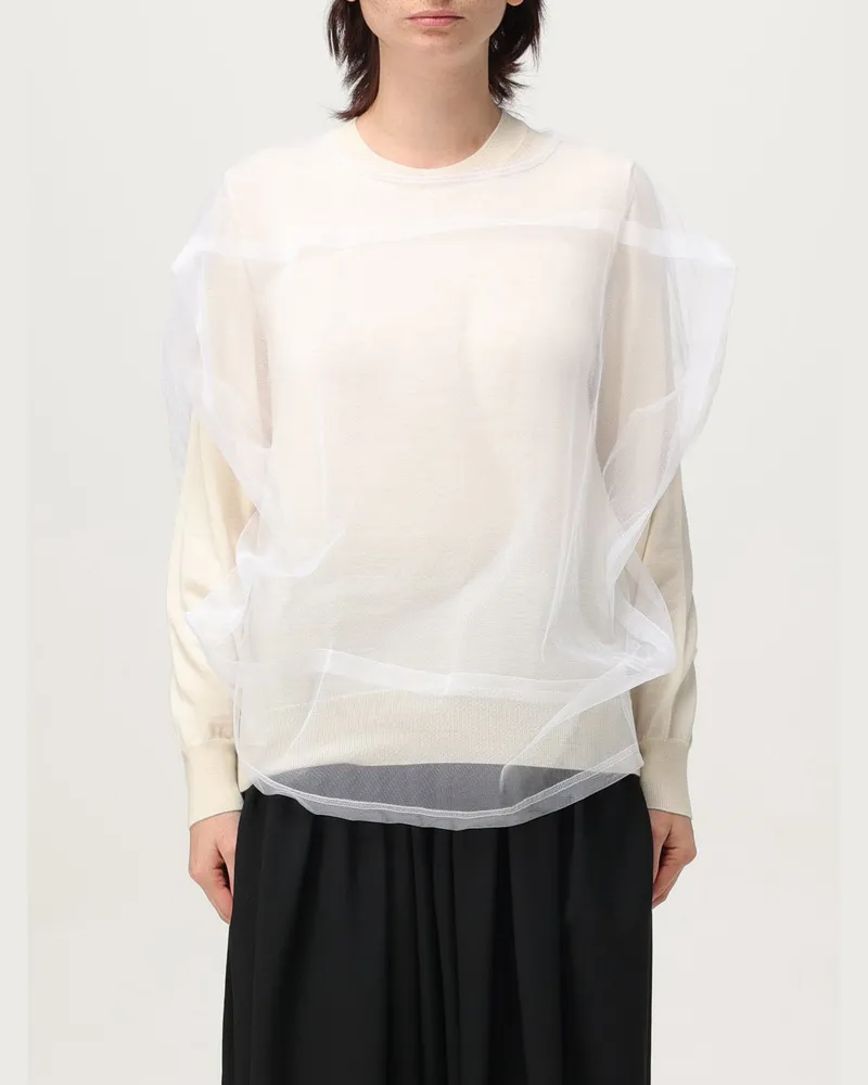 Comme des Garçons Strickjacke damen Weiß