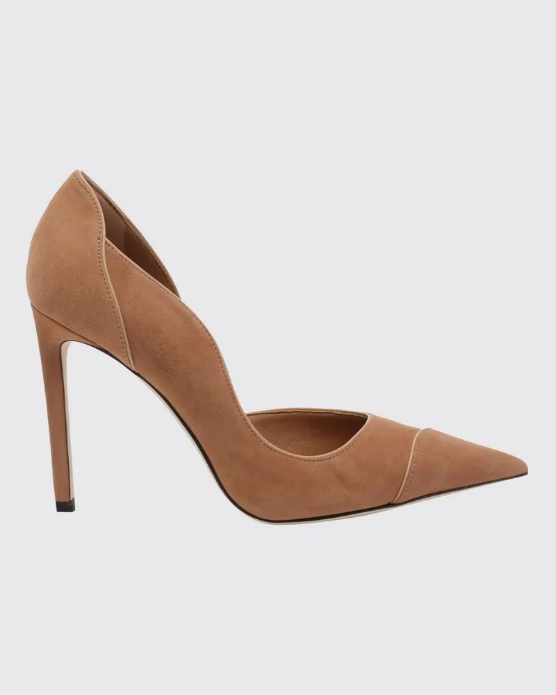 Jimmy Choo Brigitte Pumps mit hohem Absatz aus Veloursleder Braun