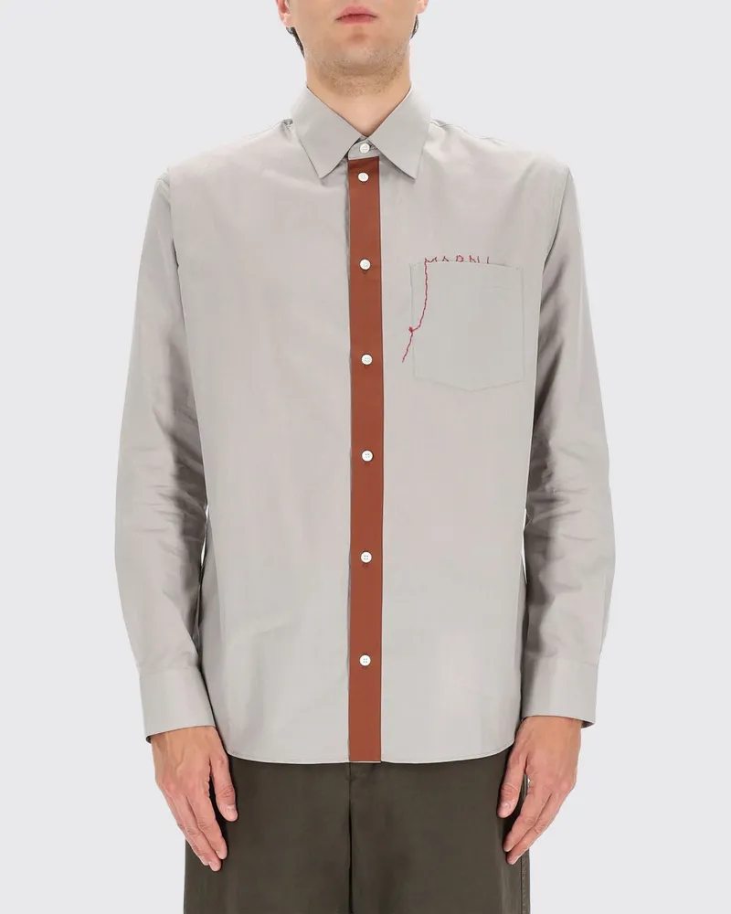 Marni Hemd herren Grau