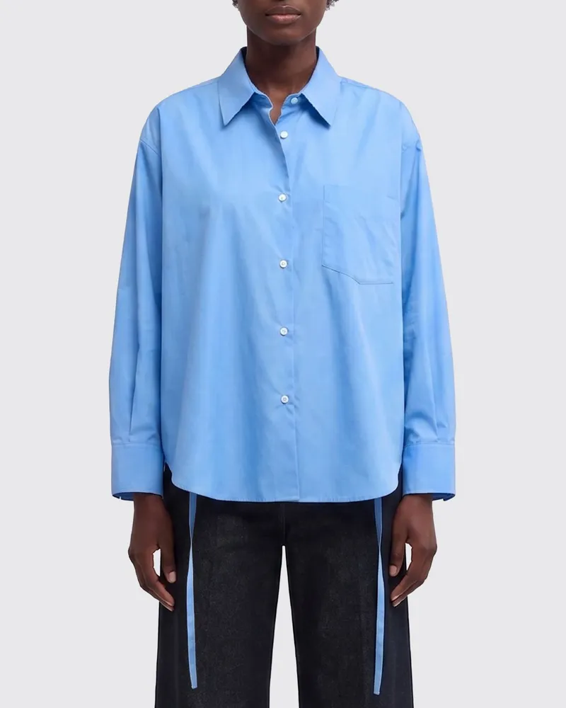 ASPESI Hemdbluse damen Hellblau