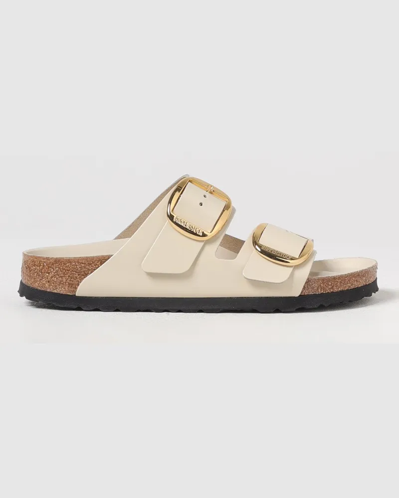 Birkenstock Flache sandalen damen Ecru