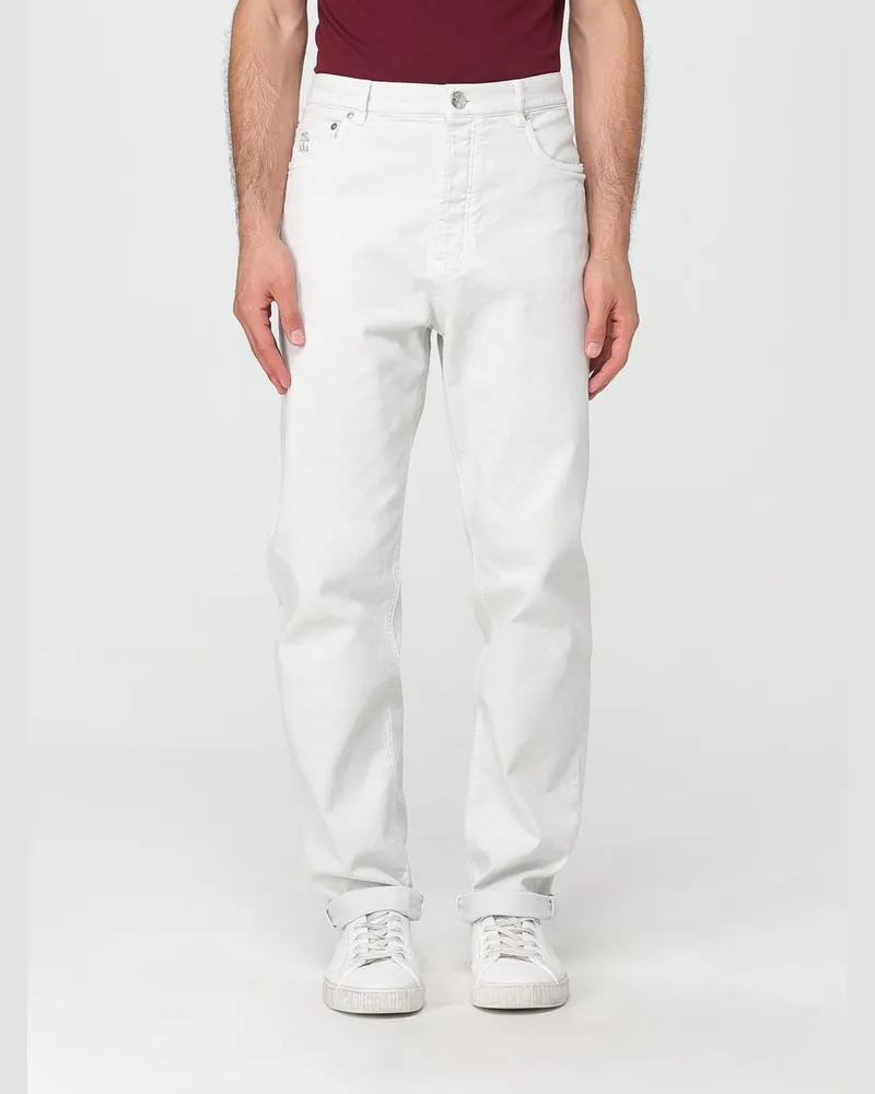Brunello Cucinelli Hose herren Weiß