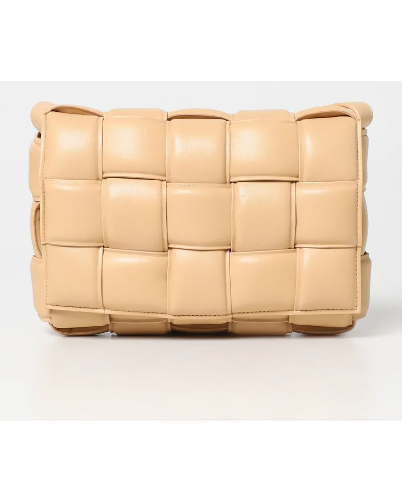 Bottega Veneta Schultertasche damen Beige