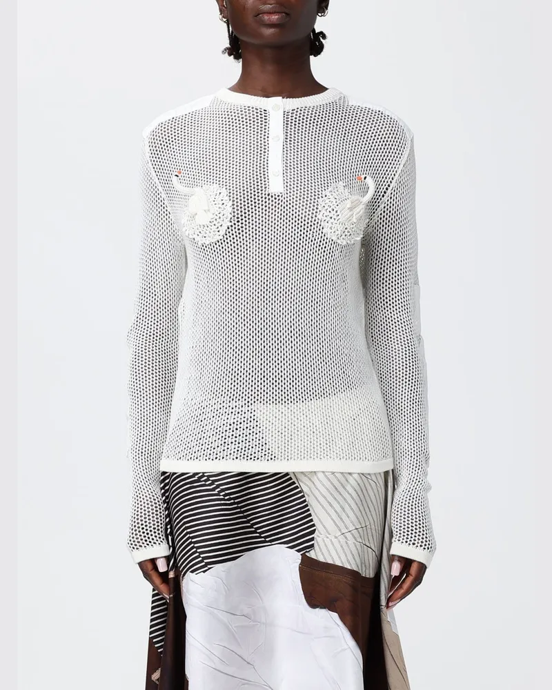 Moschino Pullover damen Weiß