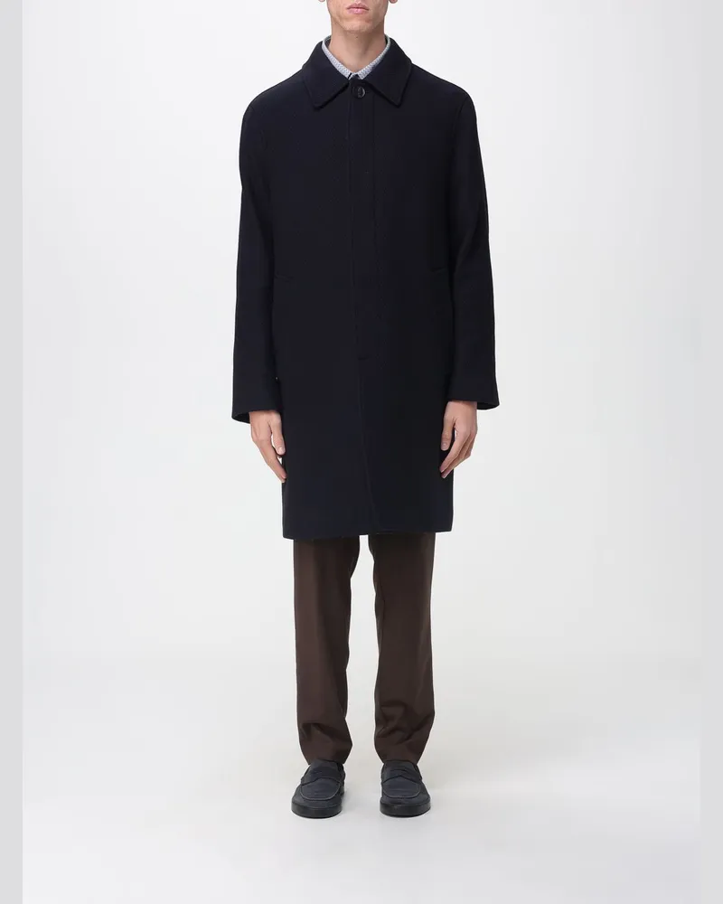 Manuel Ritz Mantel herren Blau