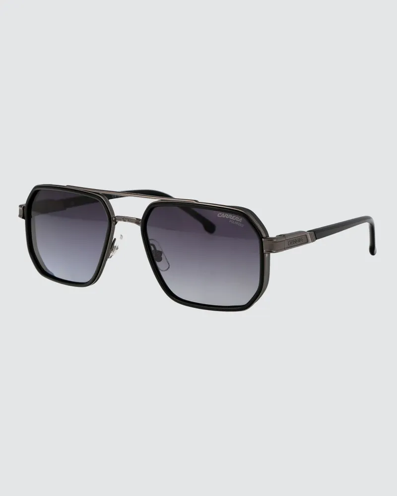Carrera Sonnenbrille aus Metall Schwarz