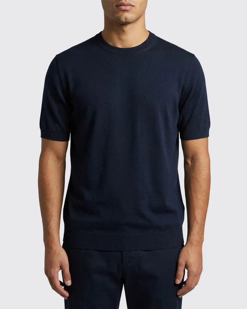 Fedeli Pullover herren Blau