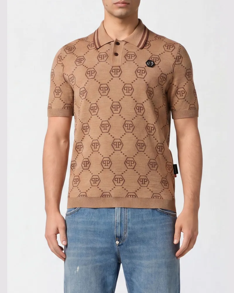 Philipp Plein Polo herren Beige