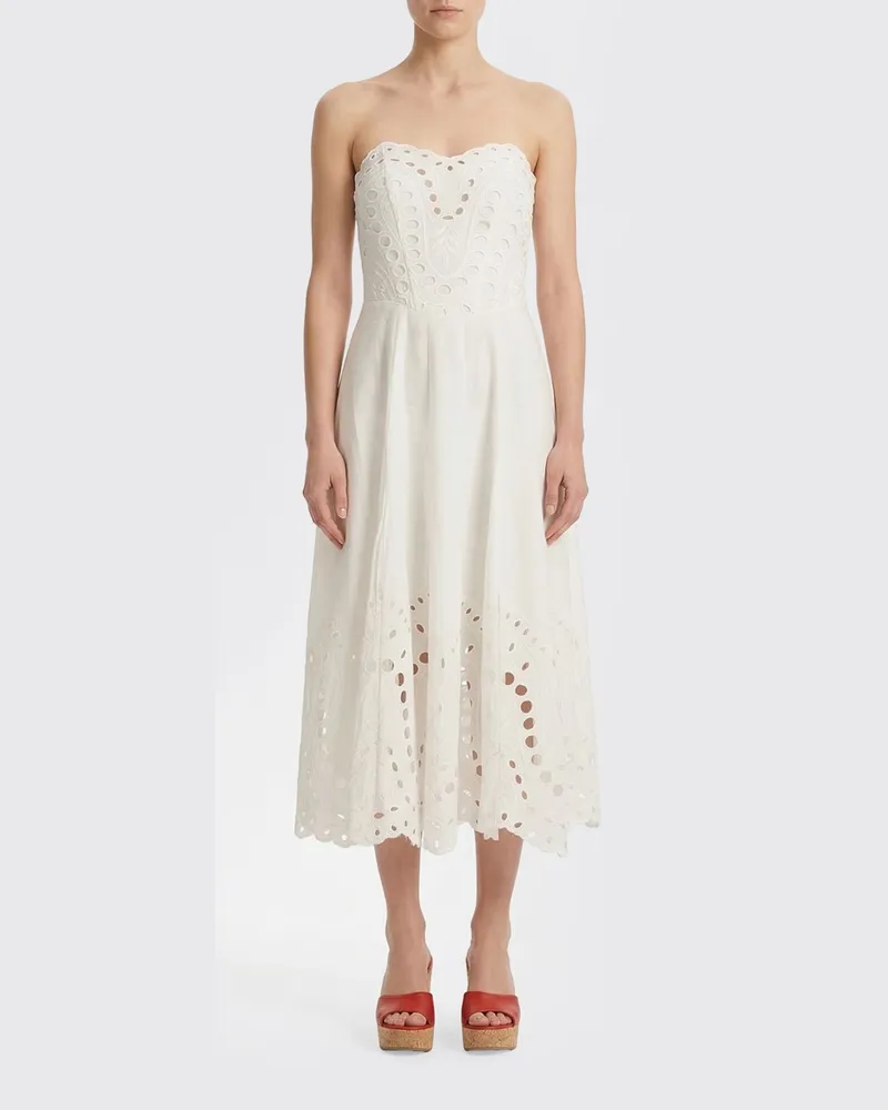 Charo Ruiz Kleid damen  Ibiza Weiß