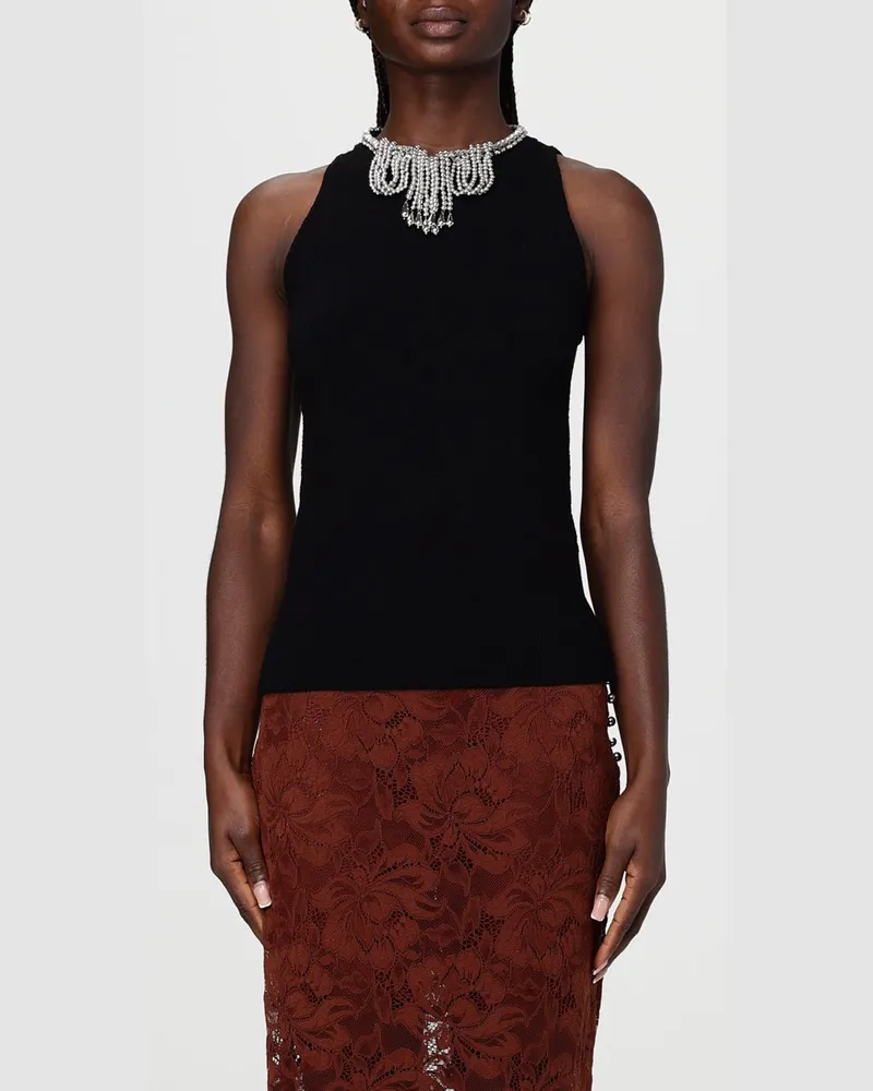 Paco Rabanne Top damen Schwarz