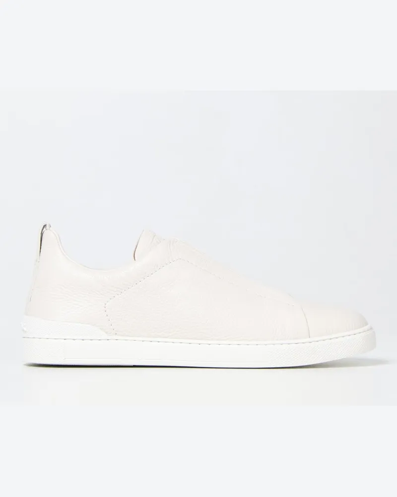 Ermenegildo Zegna Herren Sneakers Weiß