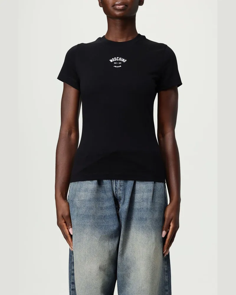 Moschino T-shirt damen Schwarz