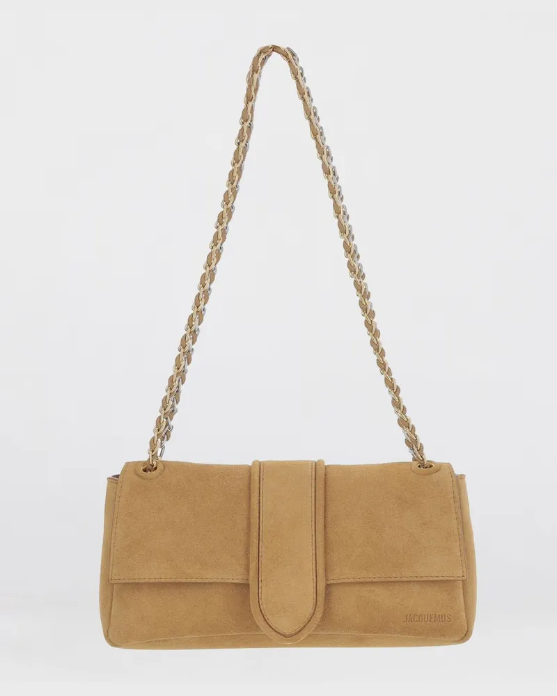 Jacquemus Schultertasche damen Camel