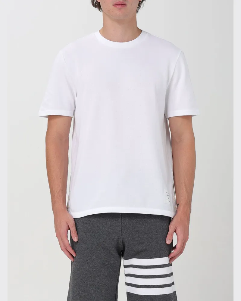 Thom Browne T-shirt herren Weiß