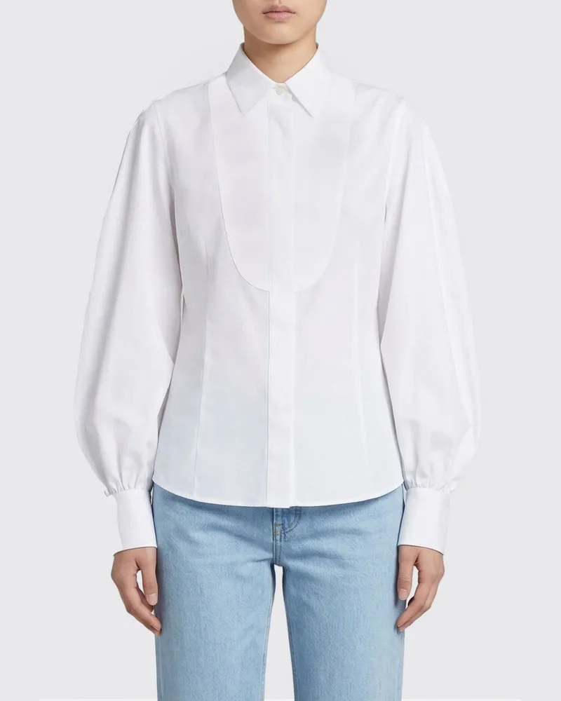 Brunello Cucinelli Hemdbluse damen Weiß