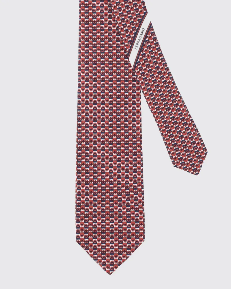 Ferragamo Krawatte herren Rot