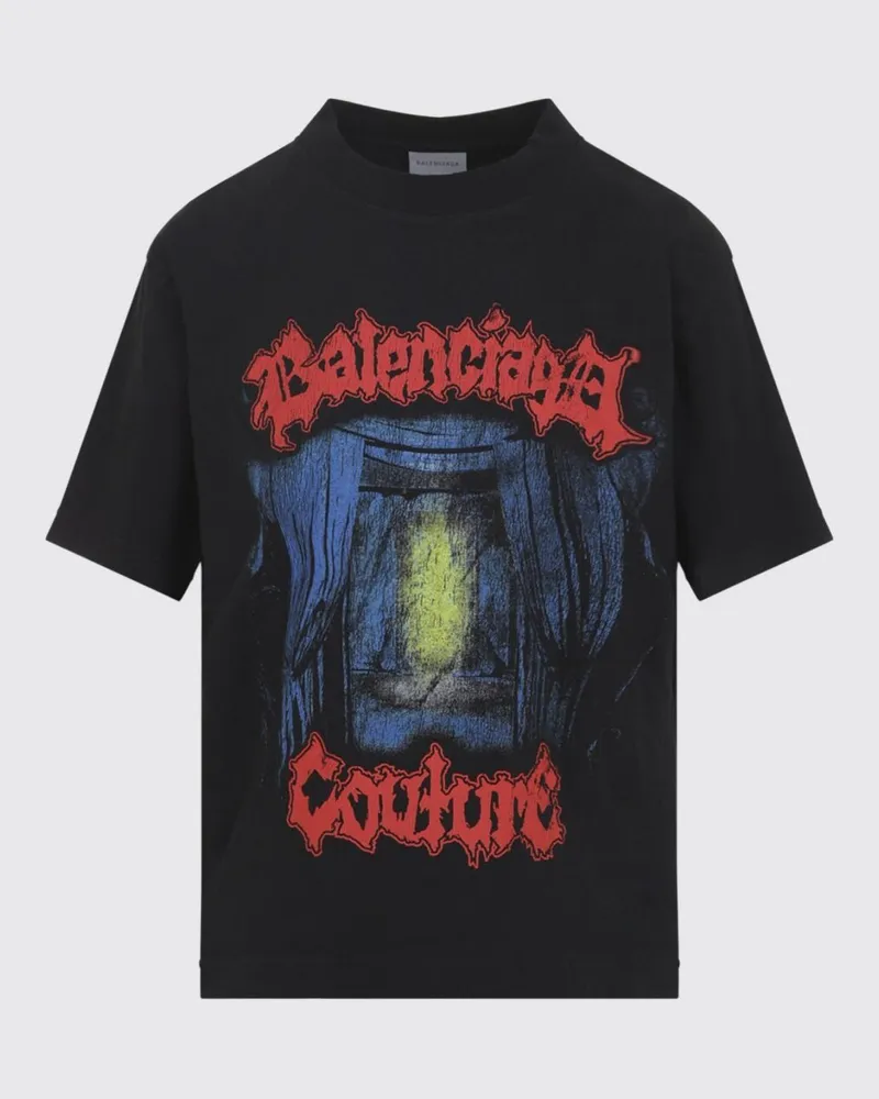 Balenciaga T-shirt herren Schwarz