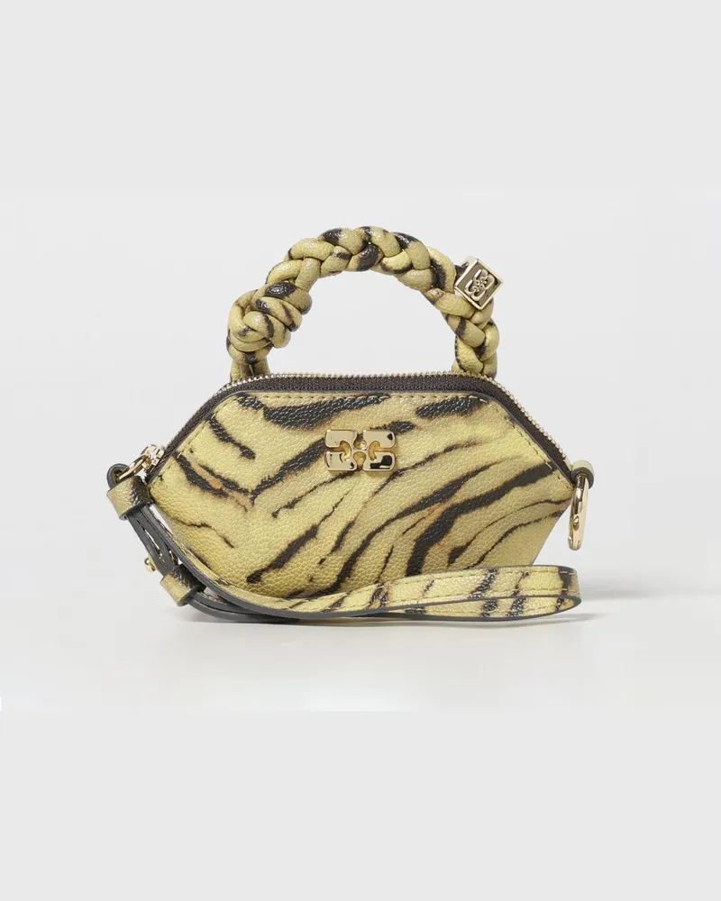 Ganni Handtasche damen Kaki