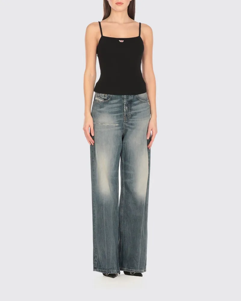 Diesel Top damen Schwarz