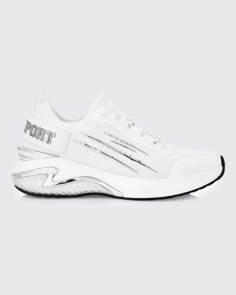 Philipp Plein Mesh-Sneakers Weiß