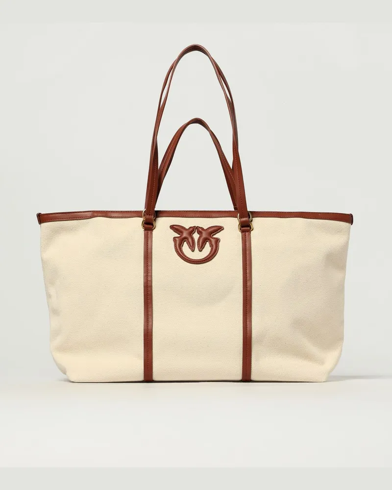 Pinko Schultertasche damen Beige