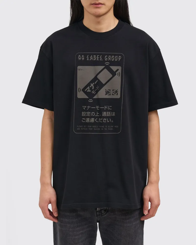 44 LABEL GROUP T-shirt herren Schwarz