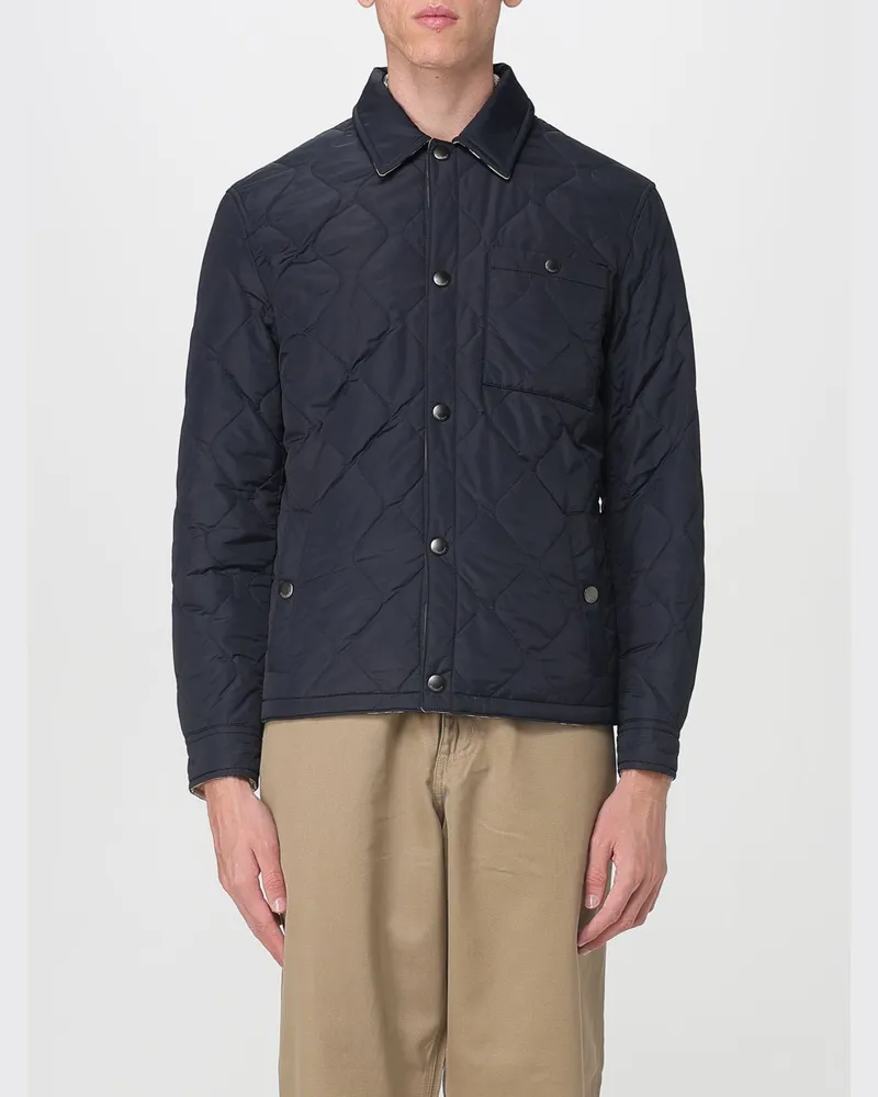 Burberry Mantel herren Blau