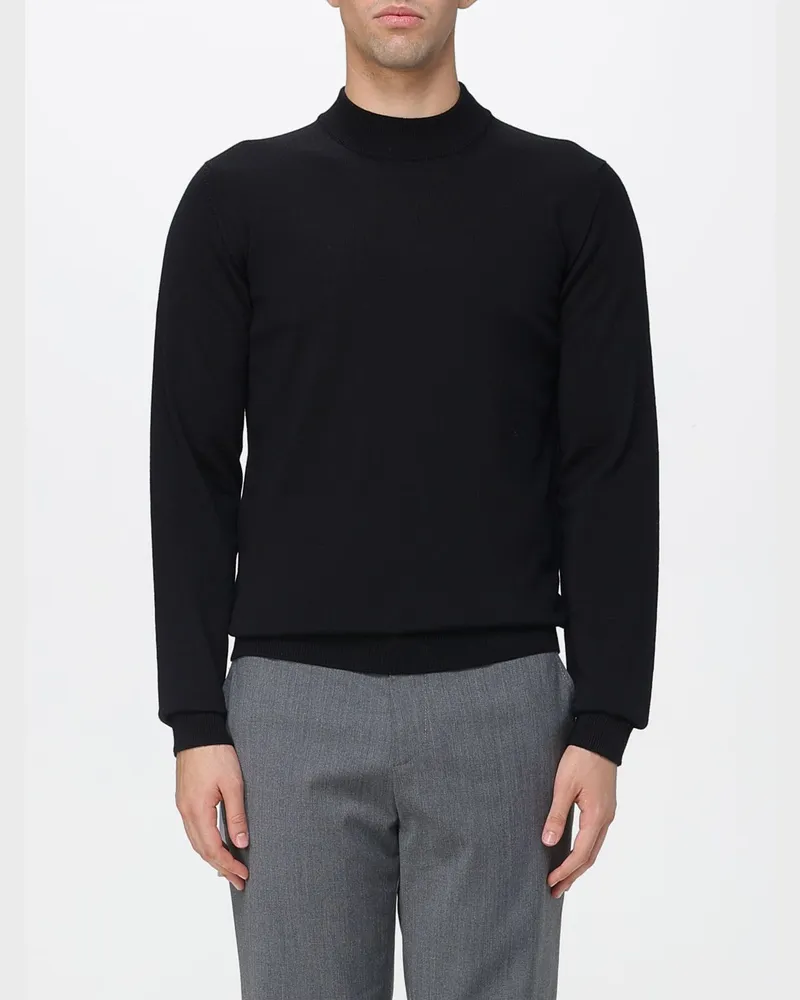 Roberto Collina Pullover herren Schwarz