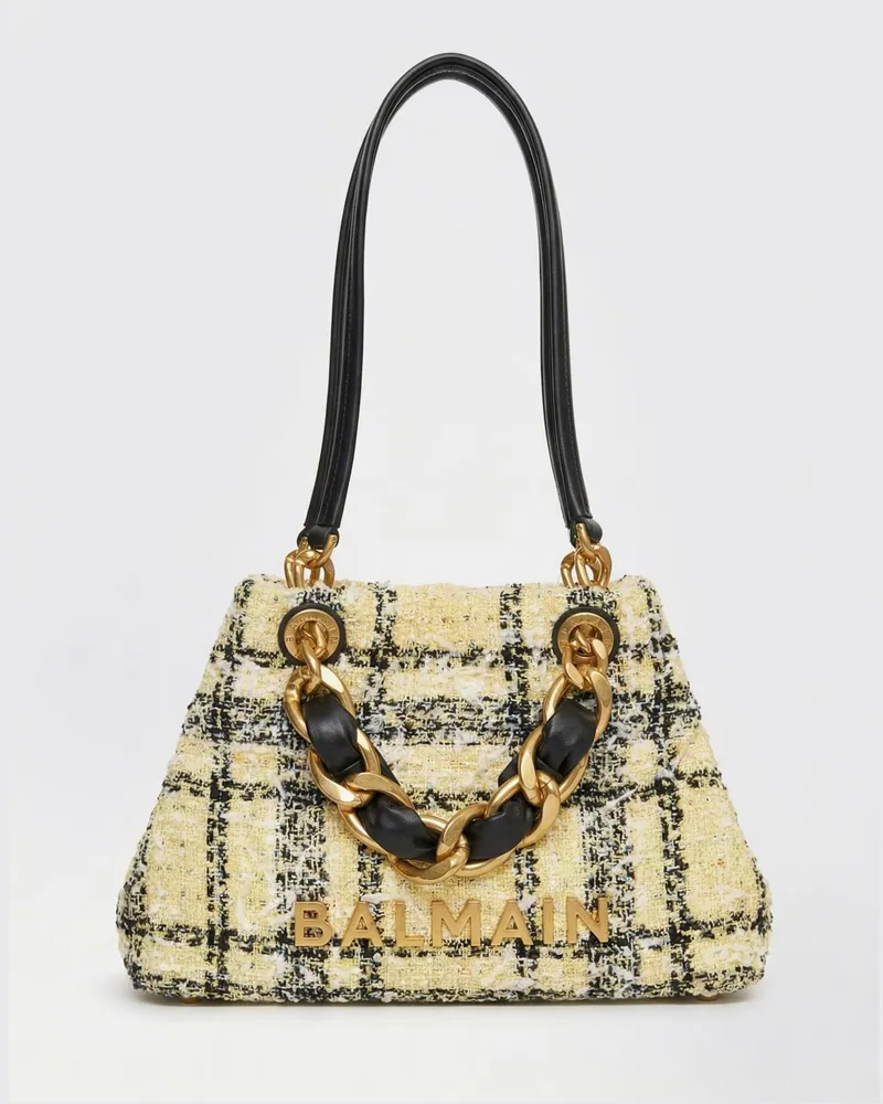 Balmain Schultertasche damen Bunt