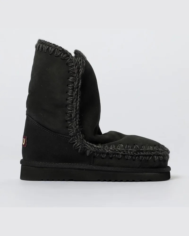 Mou Flache stiefeletten damen Schwarz