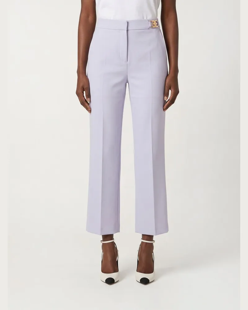 Elisabetta Franchi Hose damen Lila