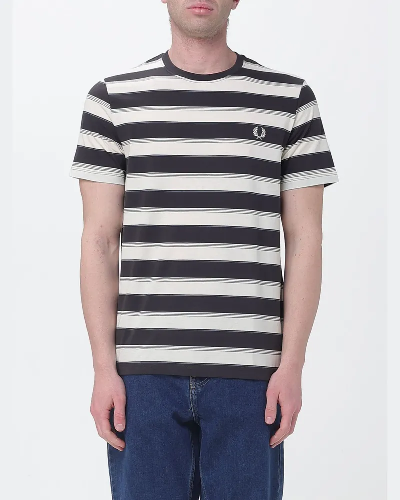 Fred Perry T-shirt herren Grau